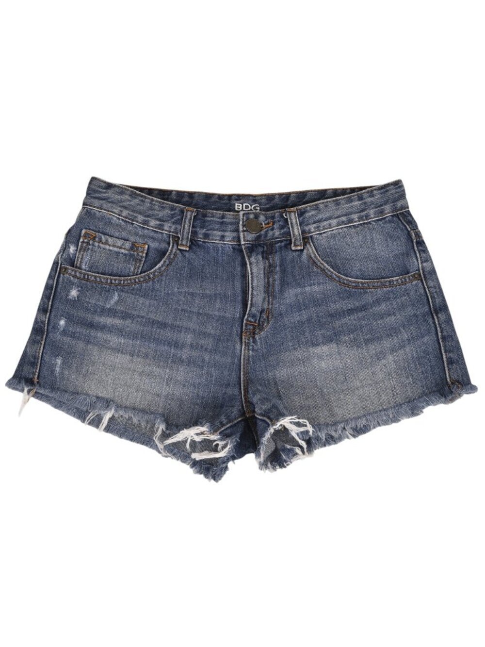 Urban Outfitters BDG  Jean Shorts Mid Rise Freja Vintage Fit Blue Size 26